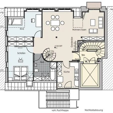 Daire Stader Penthouse Mit Dachterrassen *