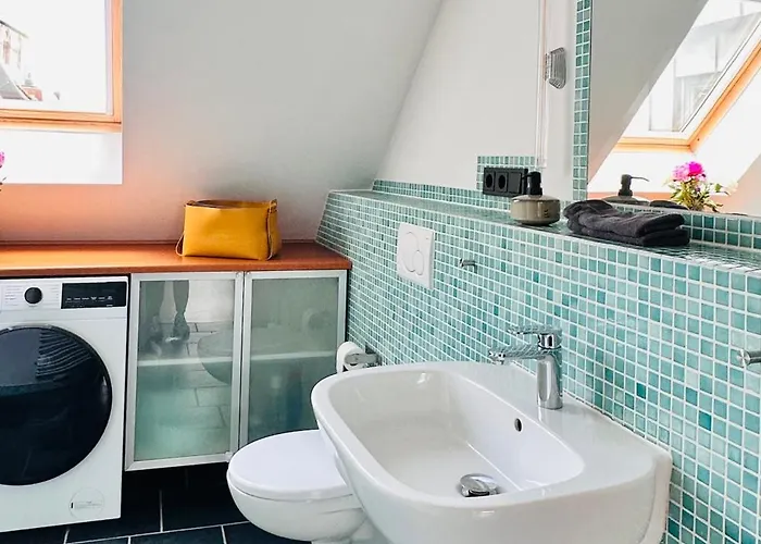 Stader Penthouse Mit Dachterrassen Daire *