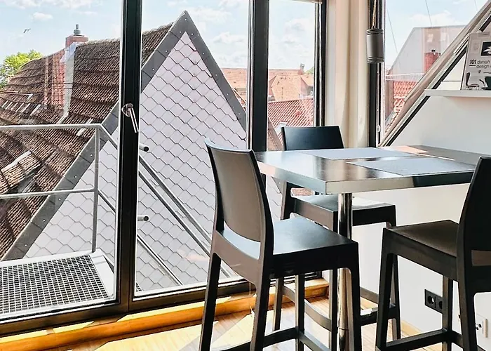 Stader Penthouse Mit Dachterrassen Daire *